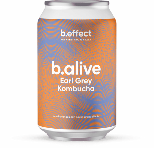 b.alive Earl Grey Kombucha