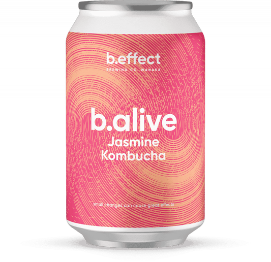 b.alive Jasmine Kombucha 12 Pack WEB