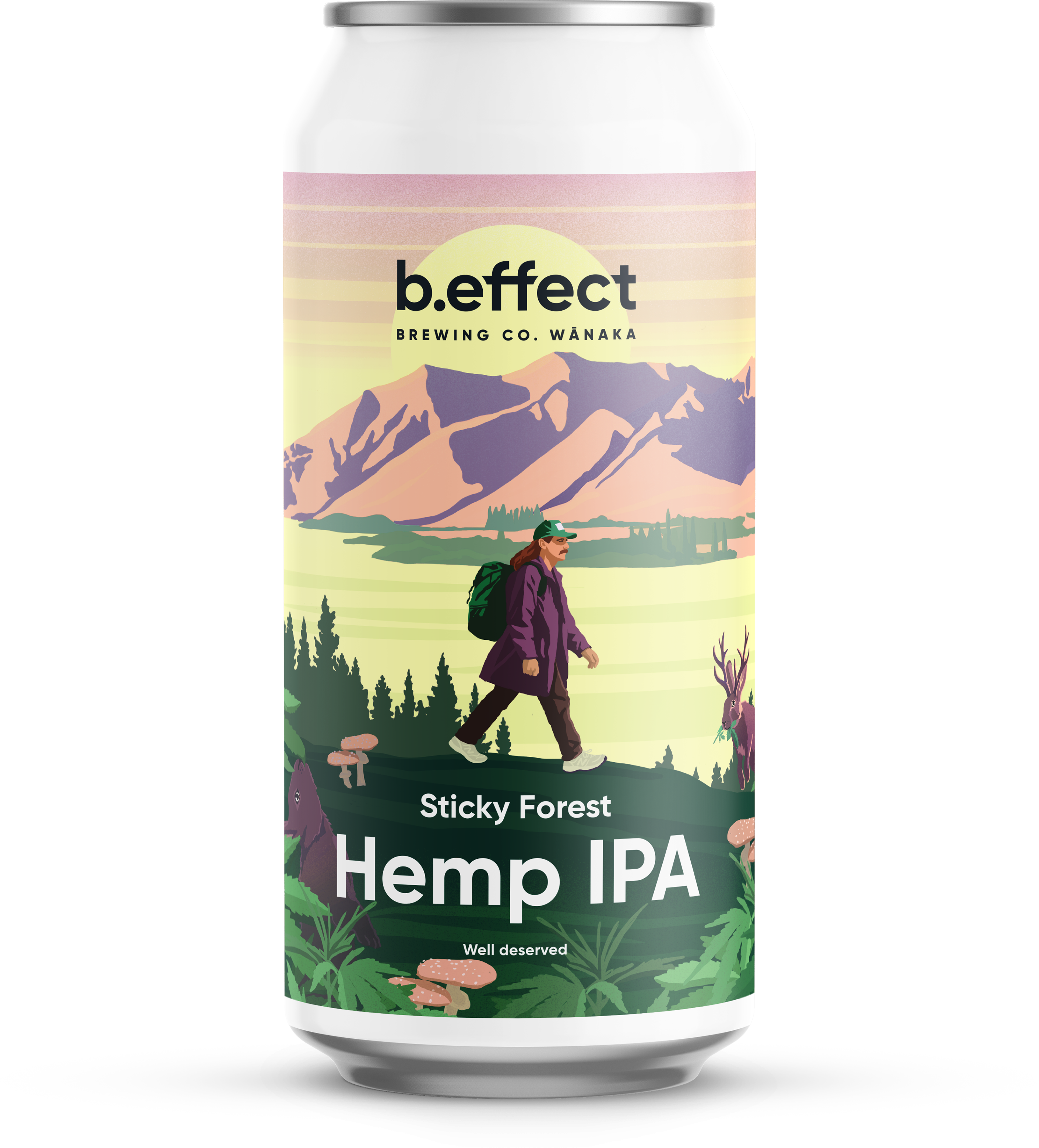 Sticky Forest Hemp IPA 6 Pack – b.effect