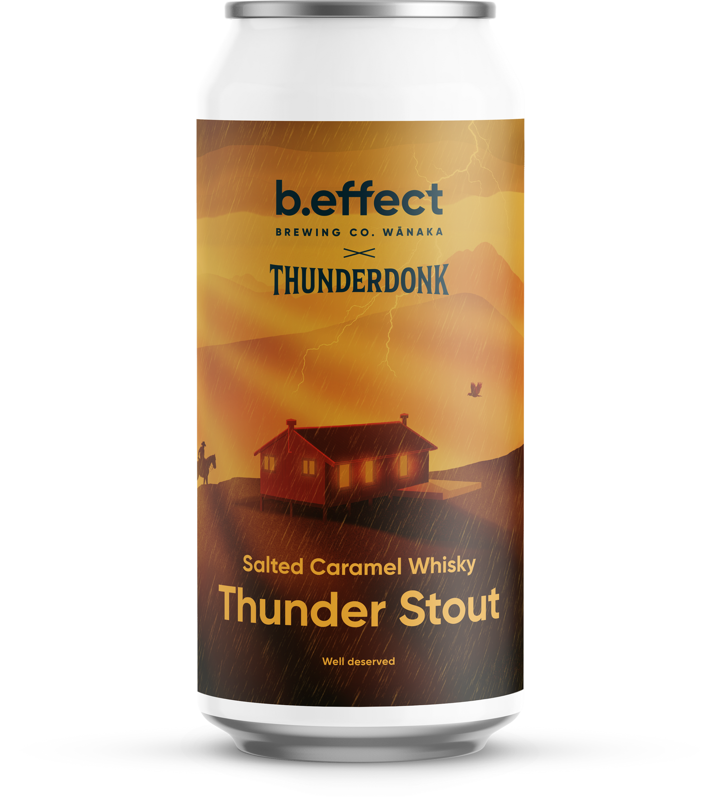Thunder Stout salted caramel whisky stout