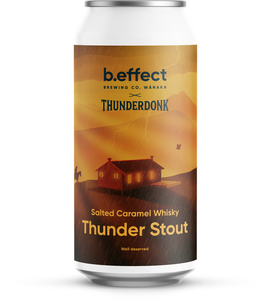 Thunder Stout salted caramel whisky stout